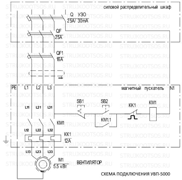 Как подключить пускатель на 380в. Тепловое реле на пускатель 380 схема подключения. Магнитный контактор 380в схема подключения. Схема подключения магнитного пускателя на 380 тельфера. Контактор электромагнитный 380в схема.